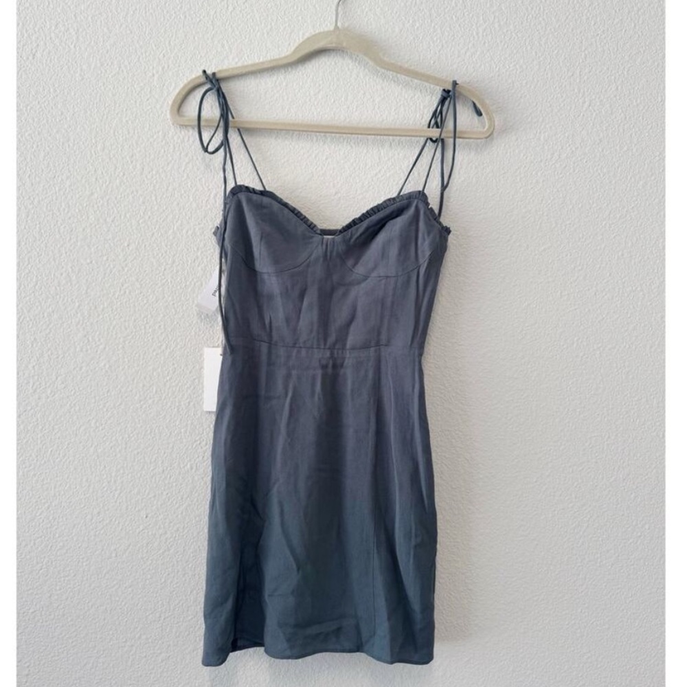 Wilfred Fable Dress in Shadow Blue